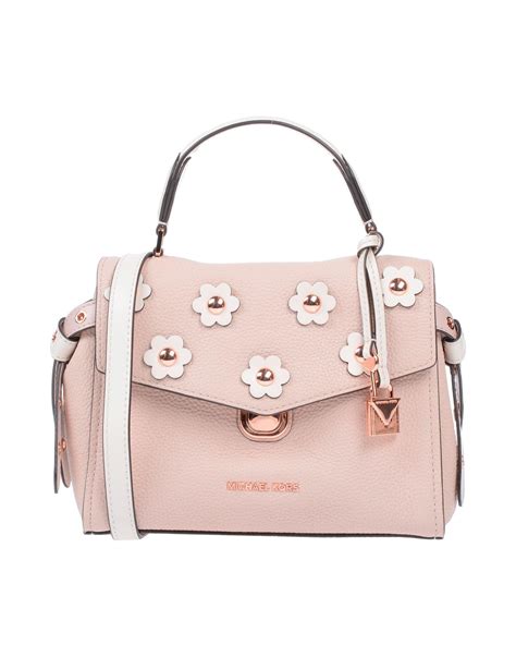 michael kors lilac color purse with flower handle|michael kors pink outlet.